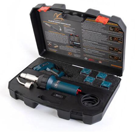 BEMOOLD PLASTİK KAYNAK MAKİNE SETİ- Plastik Kaynak Makinesi+100 W Sıcak Zımba Plastik Tamir Makinesi