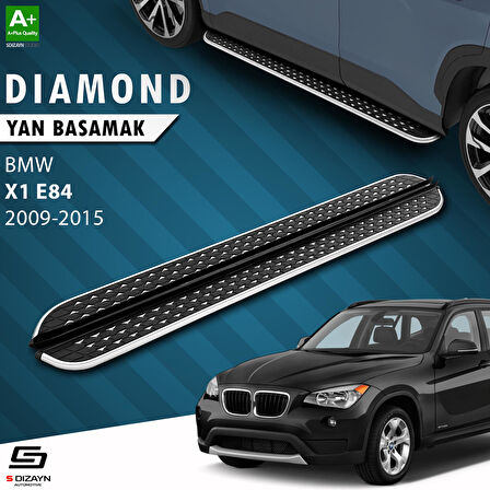 S-Dizayn Bmw X1 E84 Diamond Krom Yan Basamak 183 Cm 2009-2015 A+ Kalite