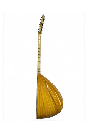 Kısa Sap Bağlama Gitar Burgulu Masif Dut Ağacı Nokta Klavyeli Profesyonel Çift Kafes