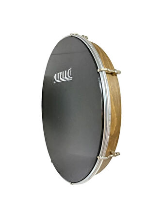 Mitello Bendir 41 cm Ceviz Ağacı Kılıflı Dıştan Akortlu Profesyonel