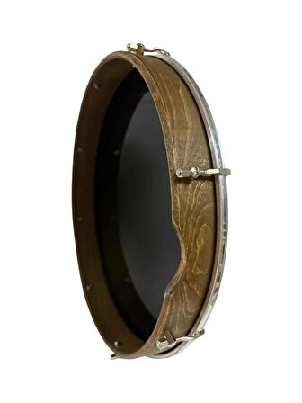 Mitello Bendir 41 cm Ceviz Ağacı Kılıflı Dıştan Akortlu Profesyonel