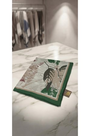 Desenli Bambu Kraş Şal