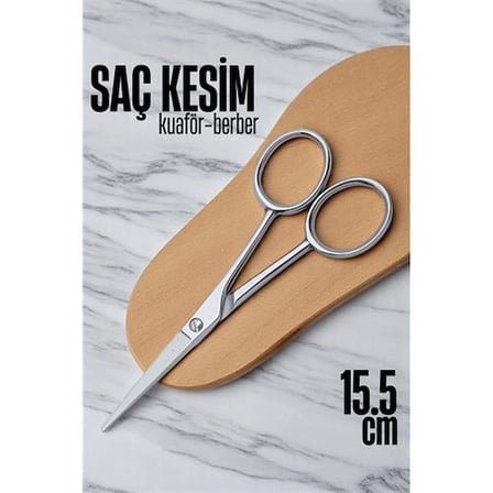 Kobalt Çelik Saç Kesim Makası Kuaför Berber Saç Kesim Makası Kuaför ekipmanları 15.5 cm 721642