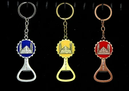 Metal Sultanahmet Anahtarlık Ve Açacak Model 2