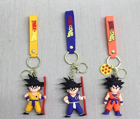 Dragon Ball Silikon Anahtarlık