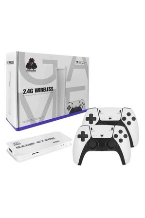 yeni nesil 3D 4K 2000 Oyunlu Game Stick Oyun Konsolu Çift Konsol