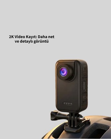 Profesyonel Günlük Video ve Vlog Çekimleri İçin Kompakt Taşınabilir Kamera