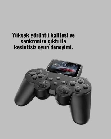 HDMI Destekli S10 Gamepad 520 Oyunlu TV’ye Bağlanabilir Atari 2025 Model