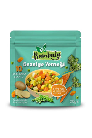 10 Dakika - Dondurularak kurutulmuş Bezelye Yemeği 25g