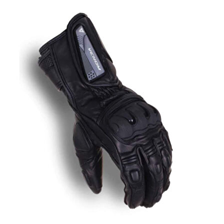 Venom D2 Uzun Deri Yazlık Siyah Eldiven