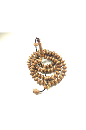 Halil Hilmi Usta Eseri İmzalı Mango Ağacı İri Boy Namaz Tesbihi Sertifikalı 5783