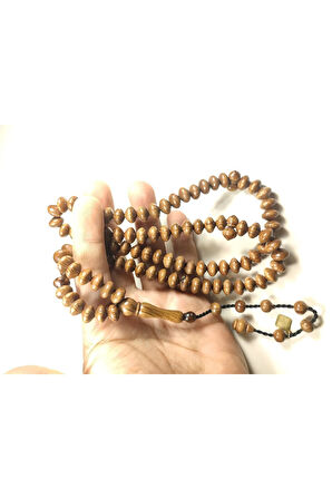 Halil Hilmi Usta Eseri İmzalı Mango Ağacı İri Boy Namaz Tesbihi Sertifikalı 5783