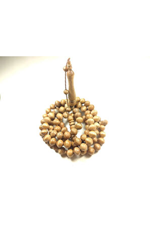 Halil Hilmi Usta Eseri İmzalı Mango Ağacı İri Boy Namaz Tesbihi Sertifikalı 5781