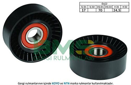 Bms 275 V Kayış Gergi Rulmanı Bmw E81 E87 E46 E90 E83 E83