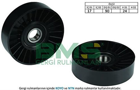 Bms 287 Alternatör Gergi Rulmanı Ducato Scudo Astra Corsa Tıgra 1.4 1.6 16V 94>P306 P307 Partner 2.0Hdı 94>P306 P406 Xantıa Xsara Zxu7Jp4 (1.8 16V)