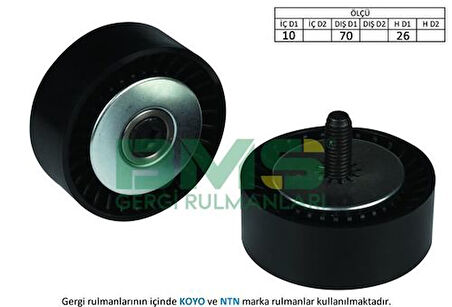 Bms 310 Alternatör Gergi Rulmanı Ford Ka 1.3Tdcı 08 > Alfa Romeo 159 Croma 1.9Jtd 05 11 Bravo Doblo Lınea Punto 1.6D 1.9D 08> Astra H Combo C Corsa C 1.3Cdtı