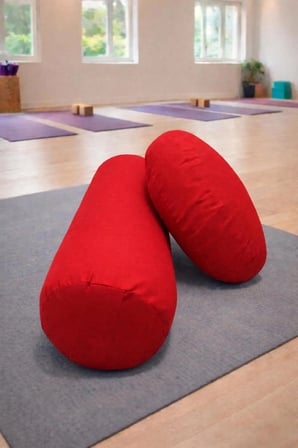 Yuvarlak Zafu Meditasyon Minderi & Bolster Minderi İkili Yoga Meditasyon Minder Seti
