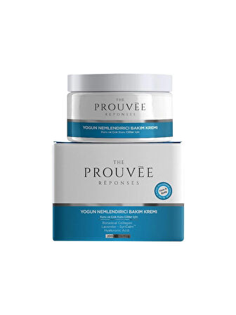 The Prouvee Reponses Yoğun Nemlendirici Bakım Kremi 200ML Collagen Ceramide Hyaluronik Asid Lavanta