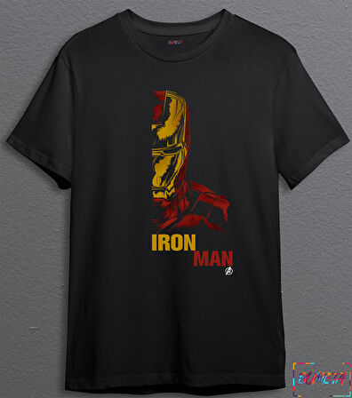 BUMETA Iron Man Demir Adam Unisex Tişört T-Shirt
