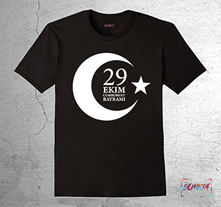 BUMETA Ay Yıldız 29 Ekim Cumhuriyet Bayramı Çocuk T-shirt