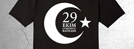 BUMETA Ay Yıldız 29 Ekim Cumhuriyet Bayramı Çocuk T-shirt