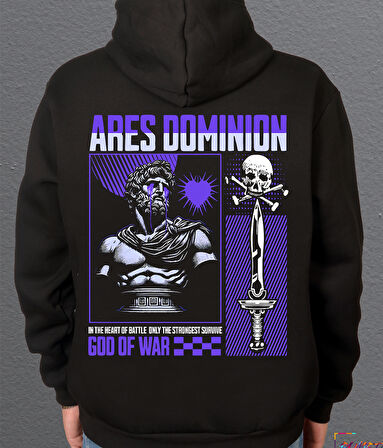 Bumeta Ares Dominion God Of War Sweatshirt Unisex Kapüşonlu Hoodie