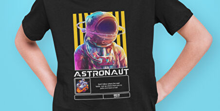 BUMETA Astronot Astronaut Çocuk Tişört T-shirt
