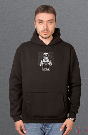 Bumeta Dunsfold Polis Departmanı Suçlu Sweatshirt Unisex Kapüşonlu Hoodie