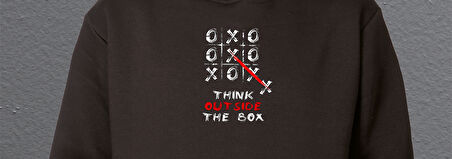 Bumeta xox Kalıpların Dışına Çık Sweatshirt Unisex Kapüşonlu Hoodie