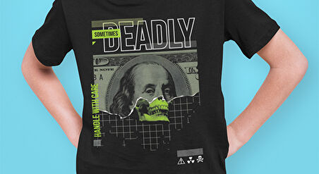 Bumeta Handle With Gare Para Cash Çocuk Tişört T-shirt