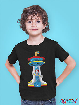 Bumeta Paw Patrol Petrol Deniz Feneri Çocuk Tişört T-shirt