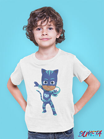 Bumeta Pijimaske Piji maske Catboy Karakter Characters Çocuk Tişört T-shirt