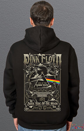 Bumeta Pink Floyd Sweatshirt Unisex Kapüşonlu Hoodie