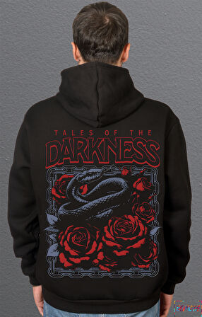 Bumeta Tales Of The Darkness Sweatshirt Unisex Kapüşonlu Hoodie
