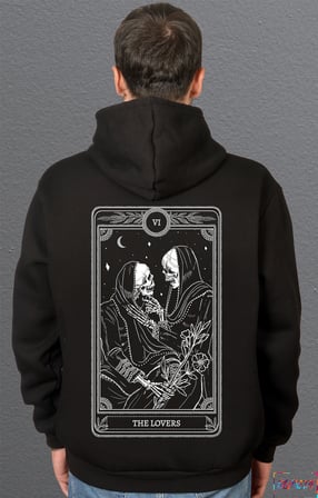 Bumeta The Lovers VI Aşk Sweatshirt Unisex Kapüşonlu Hoodie