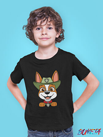 Bumeta Orman Kaşifi Tracker Paw Patrol Çocuk Tişört T-shirt