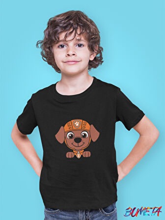 Bumeta Turuncu Takım Lideri Zuma Paw Patrol Çocuk Tişört T-shirt