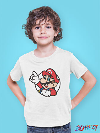 Bumeta Süper Mario Atari Çocuk Tişört T-shirt