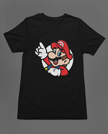 Bumeta Süper Mario Atari Unisex Tişört T-Shirt