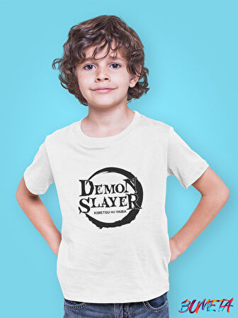 Bumeta Demon Slayer Anime Çizgi Dizi Film Çocuk Tişört T-shirt