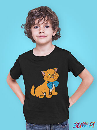Bumeta The Aristocats Toulouse Sevimli Kedi Çocuk Tişört T-shirt
