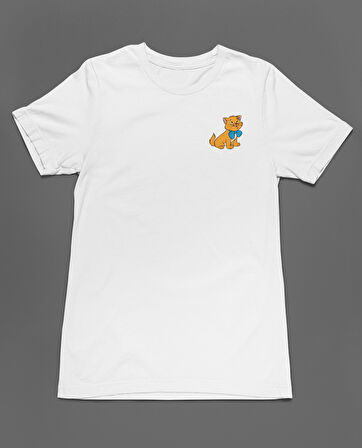 Bumeta The Aristocats Toulouse Sevimli Kedi Unisex Tişört T-Shirt
