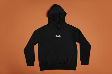 Bumeta Halloween Yarasa Balkabağı Cadı Şapkası ve Süpürge Sweetshirt Unisex Kapüşonlu Hoodie