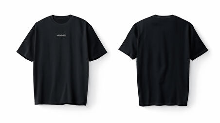 Bumeta minimize Oversize Unisex Tişört T-Shirt