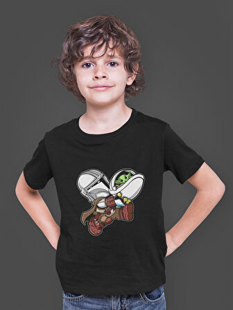 Bumeta Baby Yoda Uzay Yıldız Savaşları Çocuk Tişört T-shirt