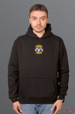 Bumeta John Cena Never Give Up Motivasyon Sweetshirt Unisex Kapüşonlu Hoodie