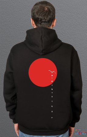 Bumeta Naruto Anime Japan Japanese Baskılı Sweatshirt Unisex Kapüşonlu Hoodie