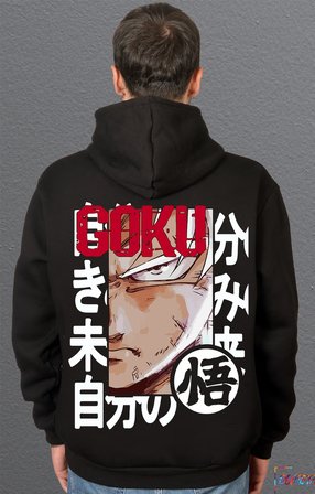 Bumeta Naruto Kakashi Goku Anime Japanese Stil Sweatshirt Unisex Kapüşonlu Hoodie
