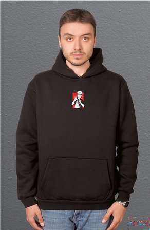 Bumeta Naruto Anime Stil Kakashi Ice Cream Japanese Japon Sweatshirt Unisex Kapüşonlu Hoodie