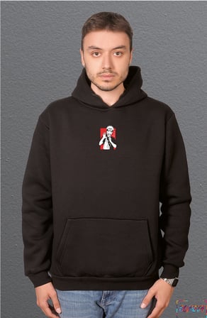 Bumeta Naruto Anime Stil Kakashi Ice Cream Japanese Japon Sweatshirt Unisex Kapüşonlu Hoodie